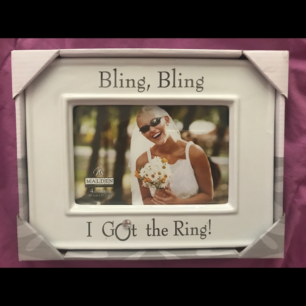 Engagement and/or Wedding Picture Frame